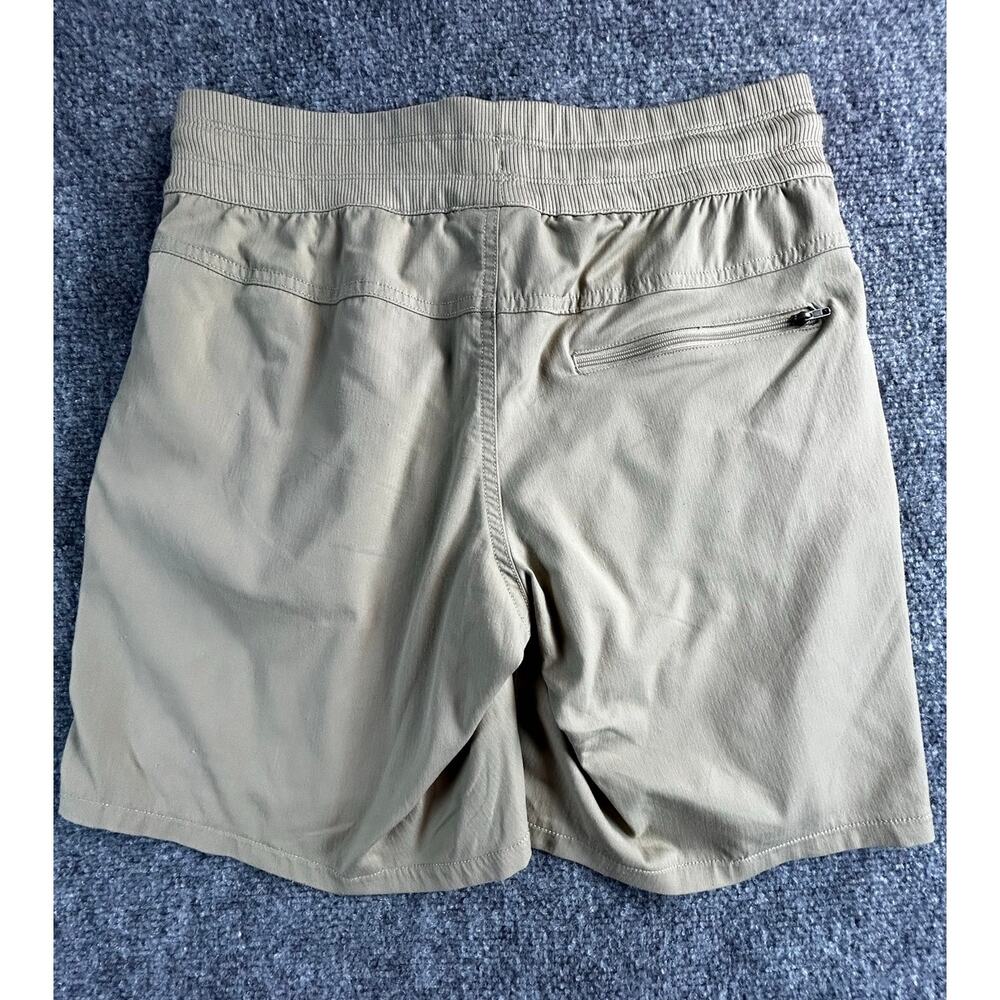 The North Face Women's Khaki Hiking Athletic Shorts Size Small Drawstring - Picture 2 of 6
